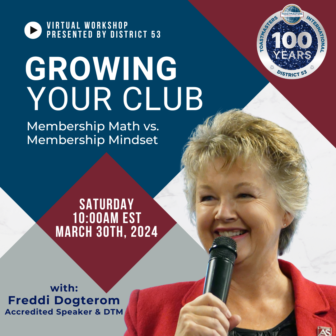 Growing your Club with Freddi Dogterom, AS & DTM